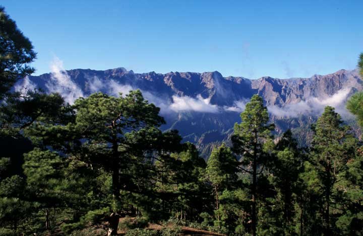 La Palma, La caldera de Taburiente