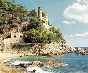 El castillo de Lloret de Mar